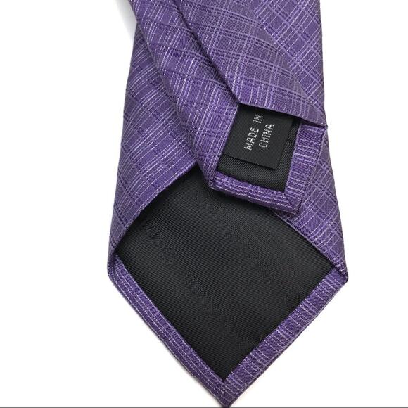 3/$30 Calvin Klein | Extreme Slim Purple Necktie - Picture 5 of 5